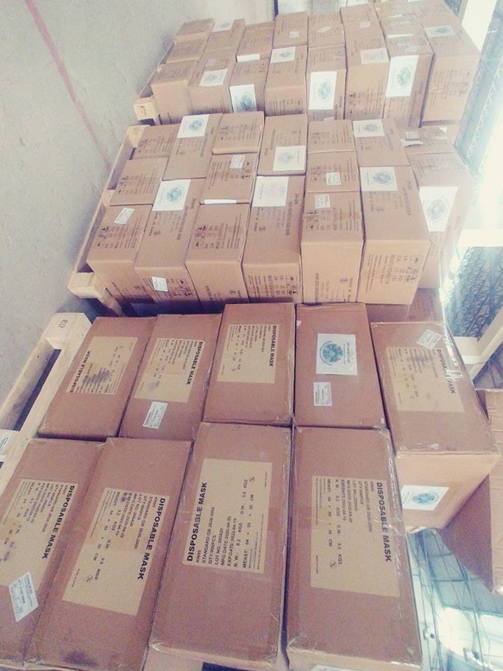 Inputs for Fighting the Coronavirus Arrive at EPSA’s Warehouse