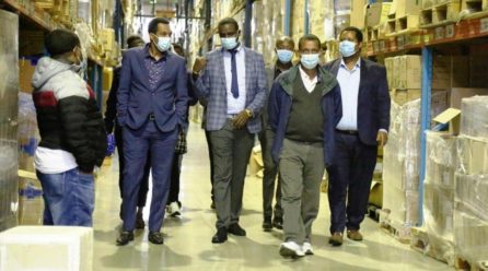 የጤና ሚኒስቴር ዴኤታ ዶ/ር ደረጀ ዱጉማ ከኤጀንሲው ማኔጅመንት ጋር ውይይት አካሄዱ ————————